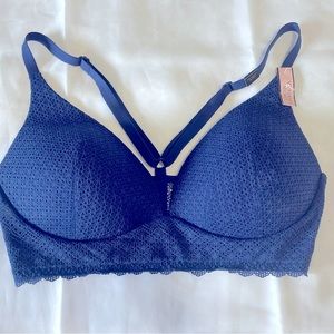 NWT Victoria’s Secret Bra Color:Blue Size:34D